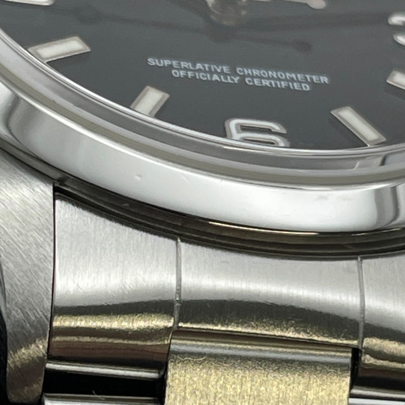ロレックス ROLEX エクスプローラー1 14270 ブラック SS メンズ 腕時計