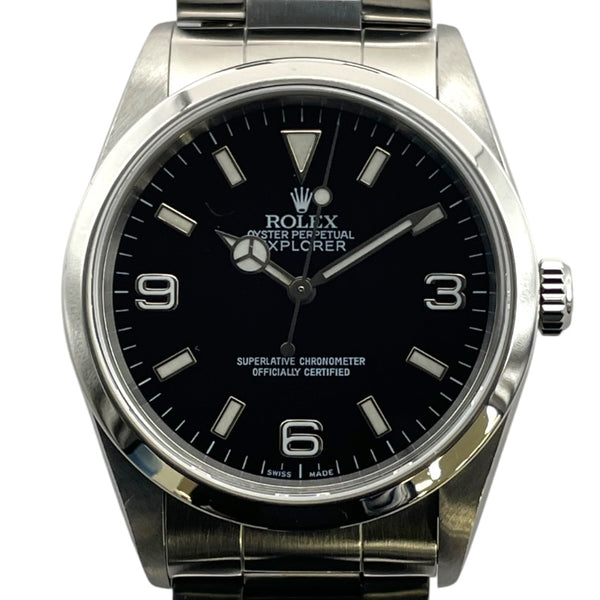 ロレックス ROLEX エクスプローラー1 14270 ブラック SS メンズ 腕時計
