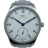 インターナショナルウォッチカンパニー IWC ポルトギーゼ オートマティック 40 IW358312 シルバー SS 自動巻き メンズ 腕時計