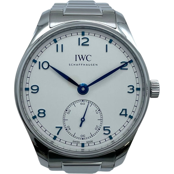 インターナショナルウォッチカンパニー IWC ポルトギーゼ オートマティック 40 IW358312 シルバー SS 自動巻き メンズ 腕時計