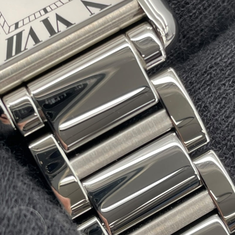 カルティエ Cartier タンク マスト ドゥ カルティエ SM WSTA0107 シルバー SS クオーツ レディース 腕時計