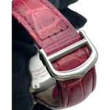 カルティエ Cartier パシャC メリディアン 2004年クリスマス限定モデル W3107099 ピンクシェル SS/革ベルト 自動巻き ユニセックス 腕時計