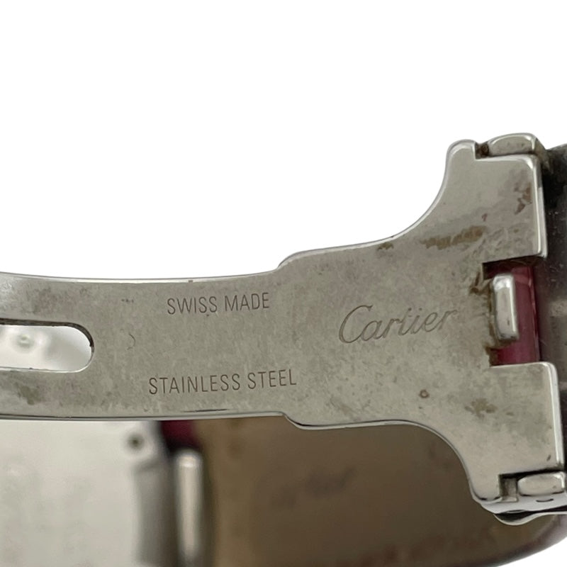 カルティエ Cartier パシャC メリディアン 2004年クリスマス限定モデル W3107099 ピンクシェル SS/革ベルト 自動巻き ユニセックス 腕時計