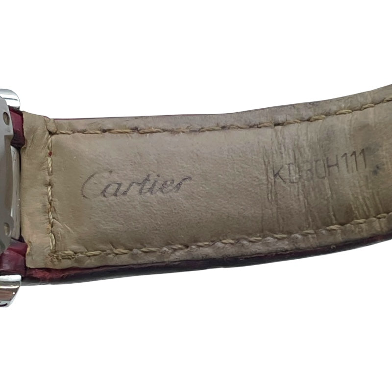 カルティエ Cartier パシャC メリディアン 2004年クリスマス限定モデル W3107099 ピンクシェル SS/革ベルト 自動巻き ユニセックス 腕時計