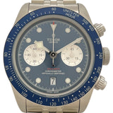 チューダー/チュードル TUDOR ブラックベイ クロノグラフ ブティック限定 M79360B-0002 ブルー SS 自動巻き メンズ 腕時計