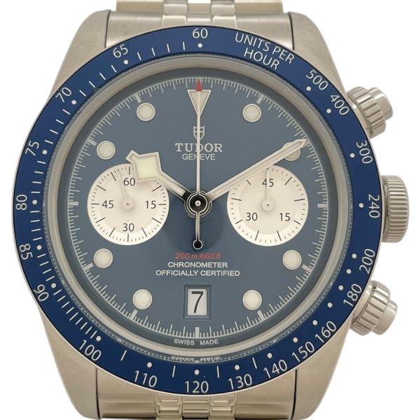 チューダー/チュードル TUDOR ブラックベイ クロノグラフ ブティック限定 M79360B-0002 ブルー SS 自動巻き メンズ 腕時計