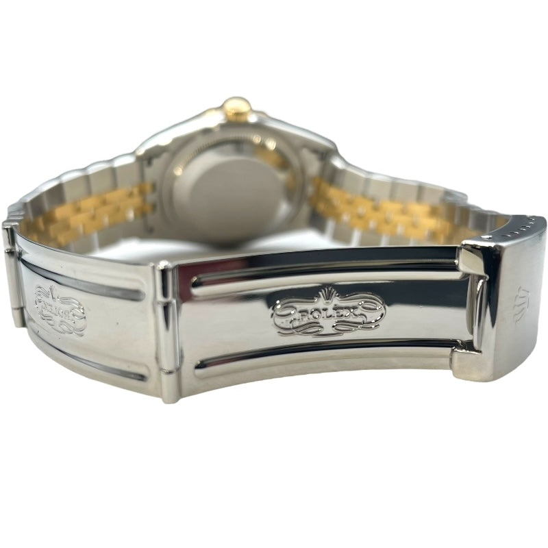 ロレックス ROLEX デイトジャスト36 16233 ブラック K18YG/SS メンズ 腕時計