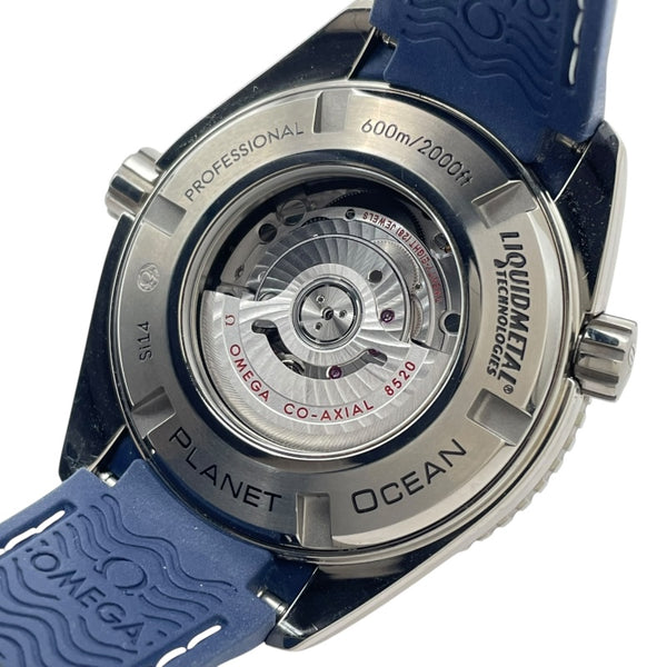 オメガ OMEGA シーマスター プラネットオーシャン 600M コーアクシャル クロノメーター 232.92.38.20.03.001 ブルー SS ユニセックス 腕時計
