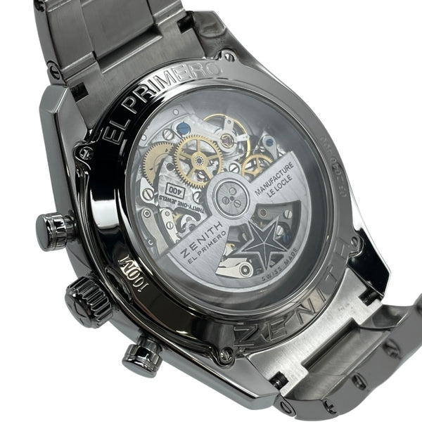 ゼニス ZENITH エルプリメロ 36000VPH 33.2040.400 ブラック SS 自動巻き メンズ 腕時計