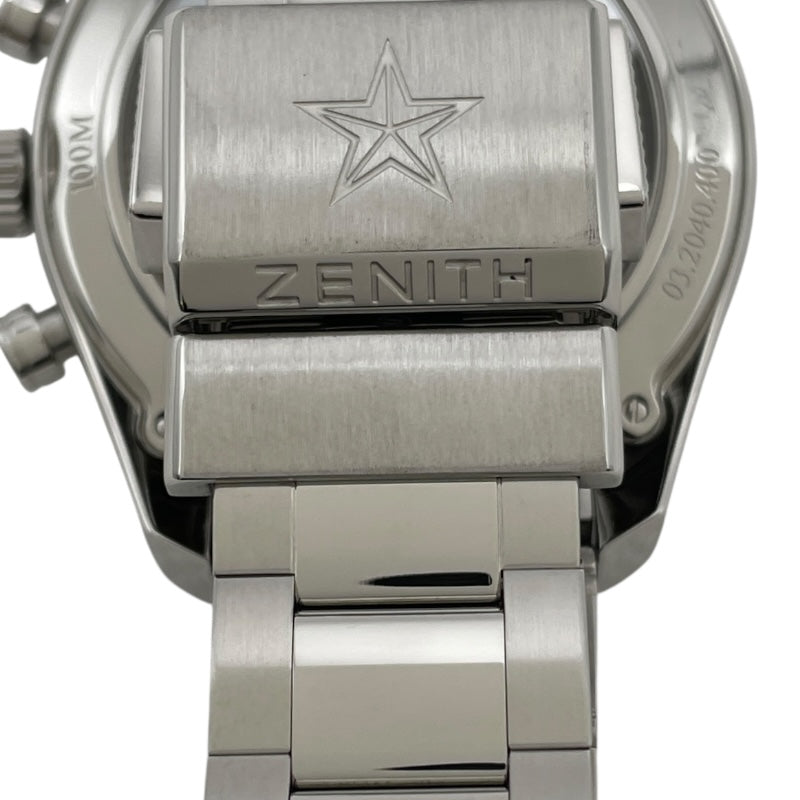 ゼニス ZENITH エルプリメロ 36000VPH 33.2040.400 ブラック SS 自動巻き メンズ 腕時計