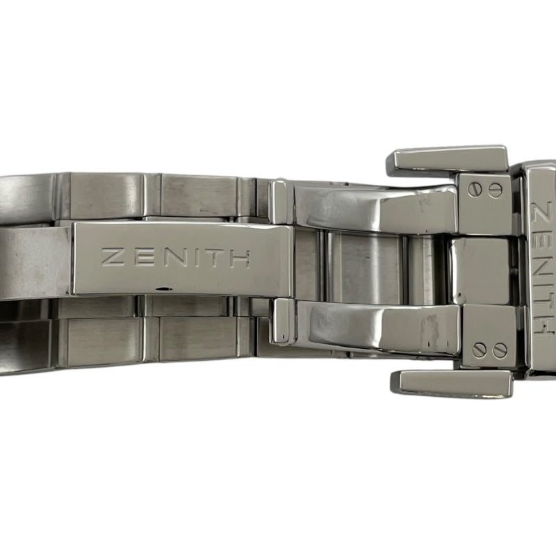 ゼニス ZENITH エルプリメロ 36000VPH 33.2040.400 ブラック SS 自動巻き メンズ 腕時計