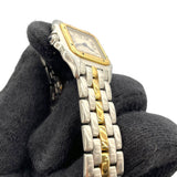カルティエ Cartier パンテール SM 112000R ホワイト YG/SS レディース 腕時計