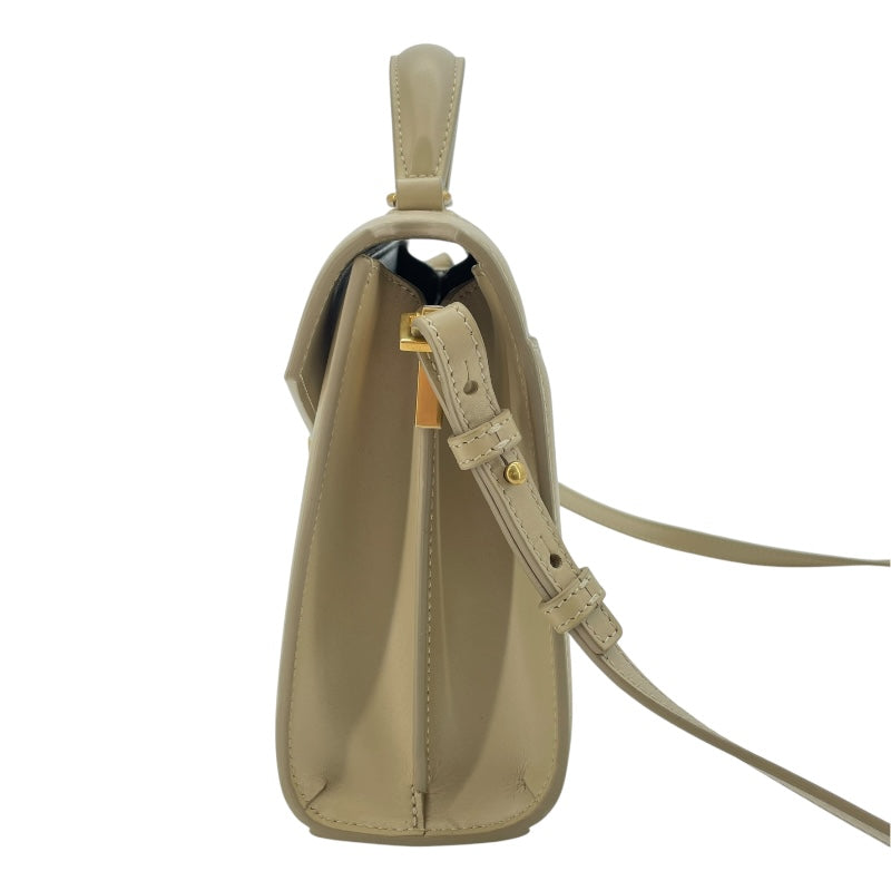 サンローラン SAINT LAURENT カサンドラトップハンド 623930 ベージュ キャンバス レディース ショルダーバッグ