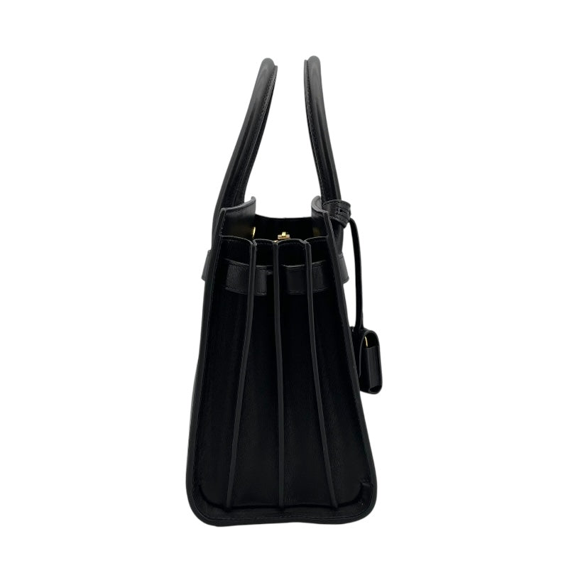 サンローラン SAINT LAURENT サックドジュール 421859 ブラック レザー レディース ショルダーバッグ