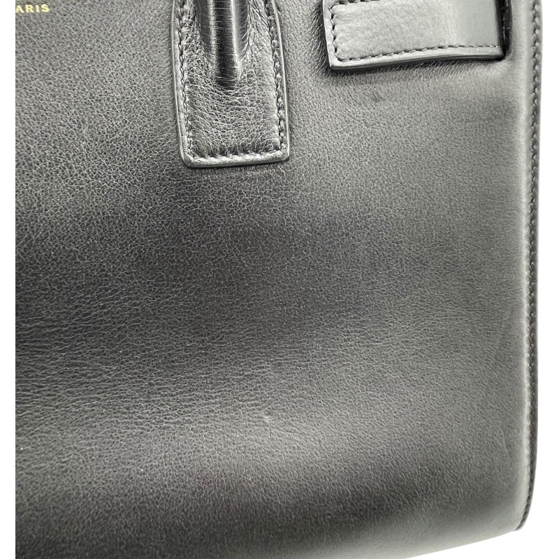 サンローラン SAINT LAURENT サックドジュール 421859 ブラック レザー レディース ショルダーバッグ