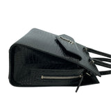 サンローラン SAINT LAURENT アップタウンスモール 561203 ブラック クロコ型押しカーフ レディース ショルダーバッグ