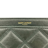 サンローラン SAINT LAURENT カサンドラショルダー 629246 グリーン レザー レディース ショルダーバッグ