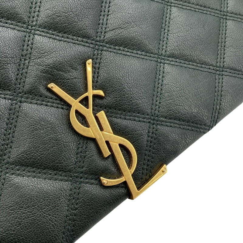 サンローラン SAINT LAURENT カサンドラショルダー 629246 グリーン レザー レディース ショルダーバッグ