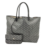 ゴヤール GOYARD サンルイGM グレー ゴヤールディンキャンバス ユニセックス トートバッグ