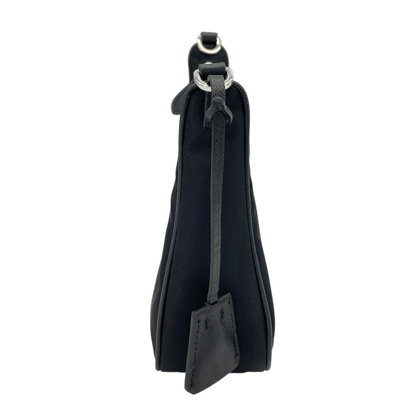 プラダ PRADA リナイロンショルダー 1BH204 ブラック ナイロン レディース ショルダーバッグ