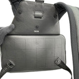 クリスチャン・ディオール Christian Dior サドルバックパック ブラック レザー メンズ リュック・デイパック