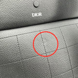 クリスチャン・ディオール Christian Dior サドルバックパック ブラック レザー メンズ リュック・デイパック