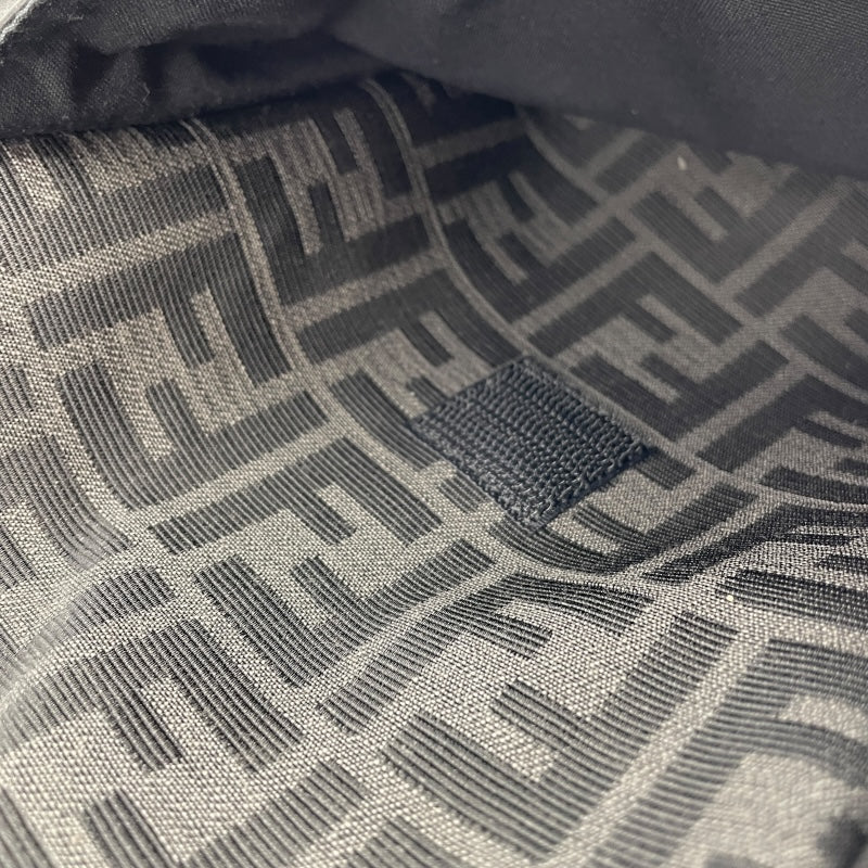 フェンディ FENDI ズッカ バックパック 7V2070 ブラック キャンバス メンズ リュック・デイパック