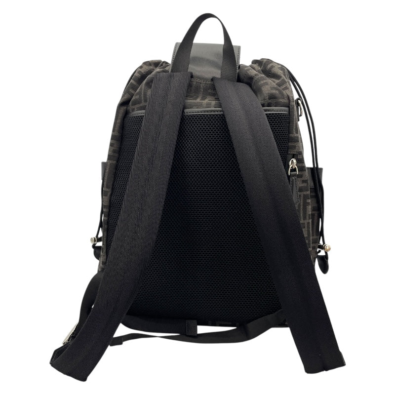 フェンディ FENDI ズッカ バックパック 7V2070 ブラック キャンバス メンズ リュック・デイパック