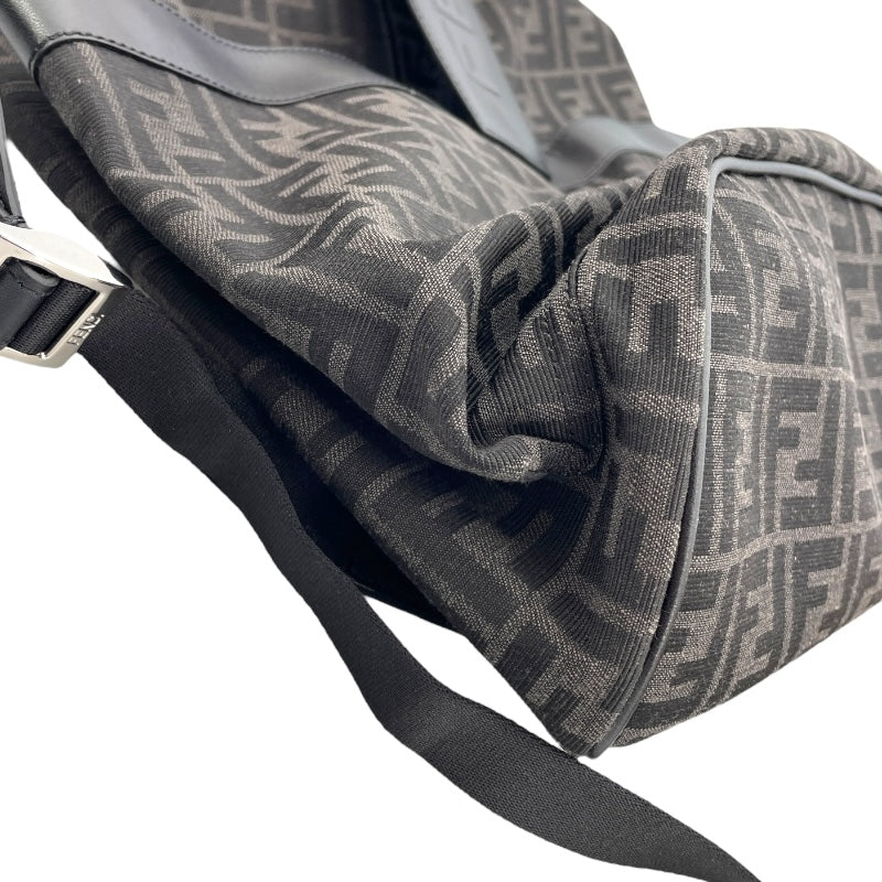 フェンディ FENDI ズッカ バックパック 7V2070 ブラック キャンバス メンズ リュック・デイパック