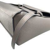 セリーヌ CELINE ベルトバッグ ナノ グレー レザー レディース ハンドバッグ