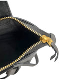 セリーヌ CELINE ベルトバッグ ナノ グレー レザー レディース ハンドバッグ