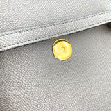 セリーヌ CELINE ベルトバッグ ナノ グレー レザー レディース ハンドバッグ