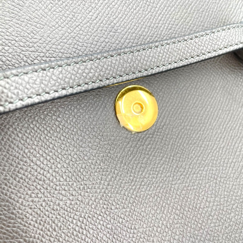セリーヌ CELINE ベルトバッグ ナノ グレー レザー レディース ハンドバッグ