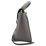 セリーヌ CELINE ベルトバッグ ナノ グレー レザー レディース ハンドバッグ