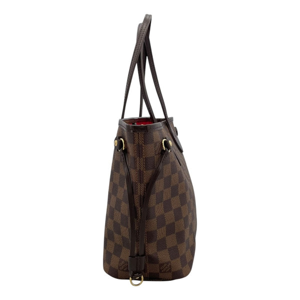 ルイ・ヴィトン LOUIS VUITTON ネヴァーフルPM N51109 エベヌ ダミエ・キャンバス レディース トートバッグ