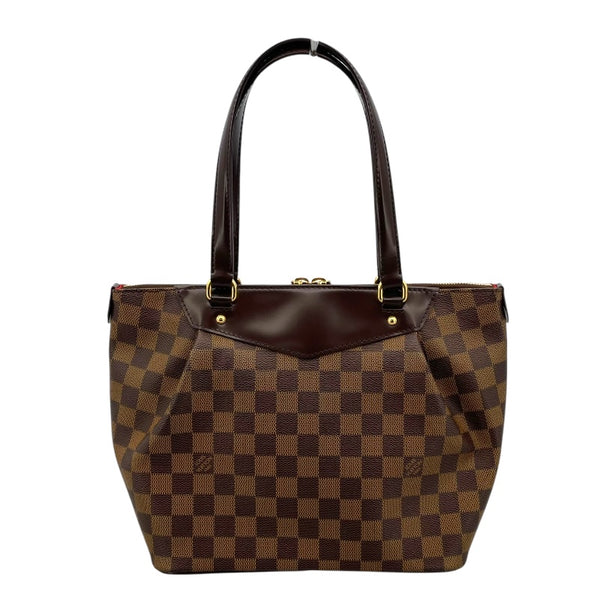 ルイ・ヴィトン LOUIS VUITTON ウェストミンスターPM N41102 ブラウン ダミエ レディース ハンドバッグ