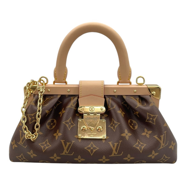 ルイ・ヴィトン LOUIS VUITTON モノグラム・クラッチ M46544 ブラウン モノグラムキャンバス レディース ショルダーバッグ