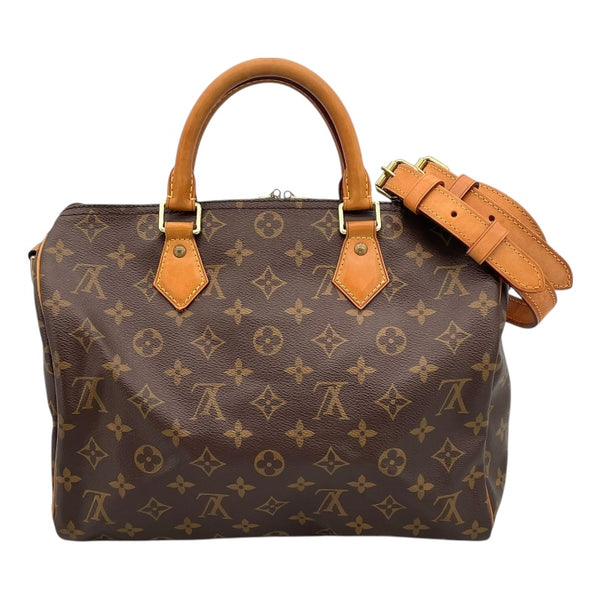 ルイ・ヴィトン LOUIS VUITTON スピーディ・バンドリエール30 M40391 ブラウン モノグラムキャンバス レディース ハンドバッグ