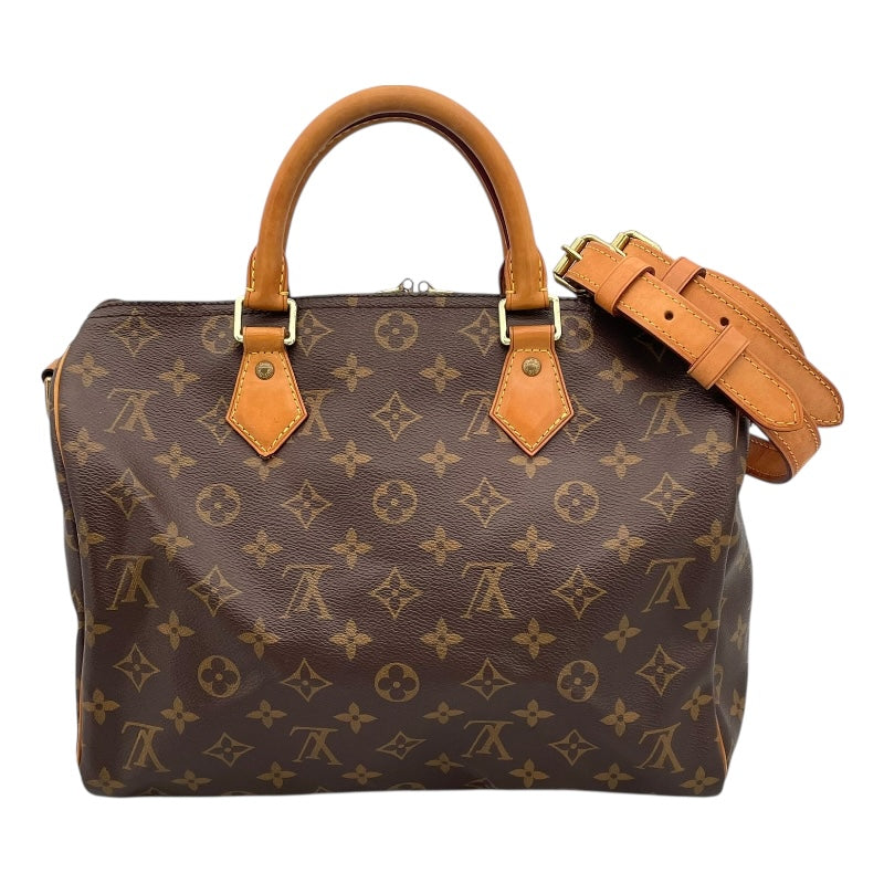 ルイ・ヴィトン LOUIS VUITTON スピーディ・バンドリエール30 M40391 ブラウン モノグラムキャンバス レディース ハンドバッグ