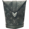 ルイ・ヴィトン LOUIS VUITTON エンベロープポーチ M12074 ブラック ブラッシュドモノグラム メンズ ショルダーバッグ