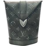ルイ・ヴィトン LOUIS VUITTON エンベロープポーチ M12074 ブラック ブラッシュドモノグラム メンズ ショルダーバッグ