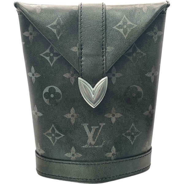 ルイ・ヴィトン LOUIS VUITTON エンベロープポーチ M12074 ブラック ブラッシュドモノグラム レディース ショルダーバッグ
