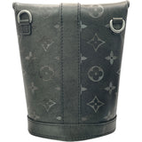 ルイ・ヴィトン LOUIS VUITTON エンベロープポーチ M12074 ブラック ブラッシュドモノグラム メンズ ショルダーバッグ