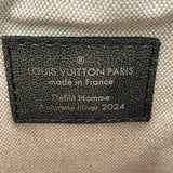 ルイ・ヴィトン LOUIS VUITTON エンベロープポーチ M12074 ブラック ブラッシュドモノグラム メンズ ショルダーバッグ