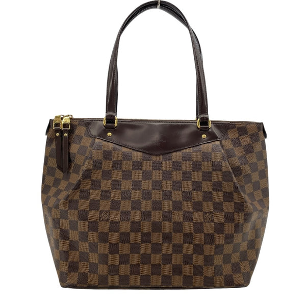 ルイ・ヴィトン LOUIS VUITTON ウェストミンスターGM N41103 ブラウン ダミエ・エベヌ レディース ショルダーバッグ