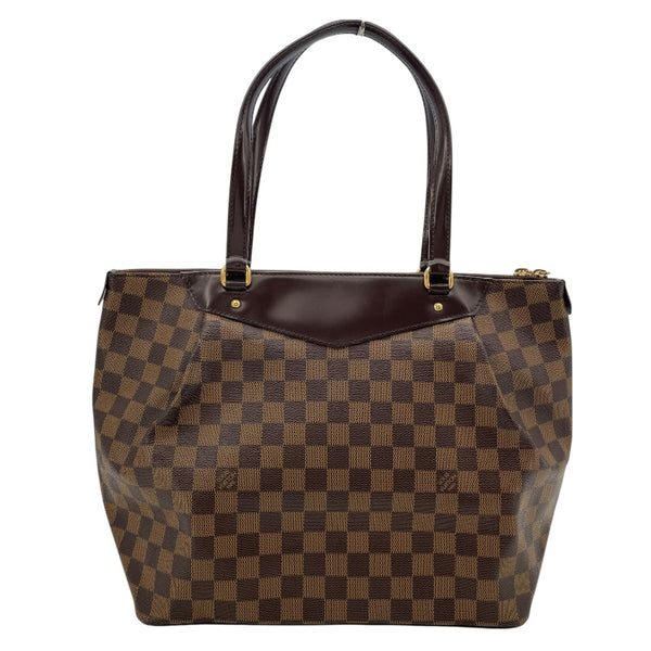ルイ・ヴィトン LOUIS VUITTON ウェストミンスターGM N41103 ブラウン ダミエ・エベヌ レディース ショルダーバッグ