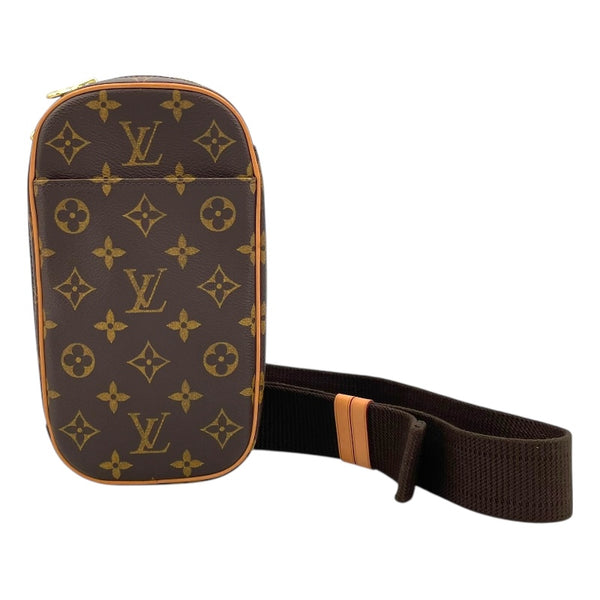 ルイ・ヴィトン LOUIS VUITTON ポシェット・ガンジュ M51870 ブラウン モノグラム・キャンバス ユニセックス ショルダーバッグ