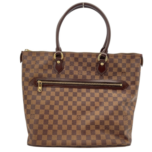 ルイ・ヴィトン LOUIS VUITTON サレヤGM N51181 ブラウン ダミエ・エベヌ レディース トートバッグ