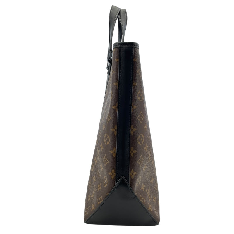 ルイ・ヴィトン LOUIS VUITTON ウィークエンド・トートGM M45733 ブラウン モノグラム・マカサー メンズ トートバッグ