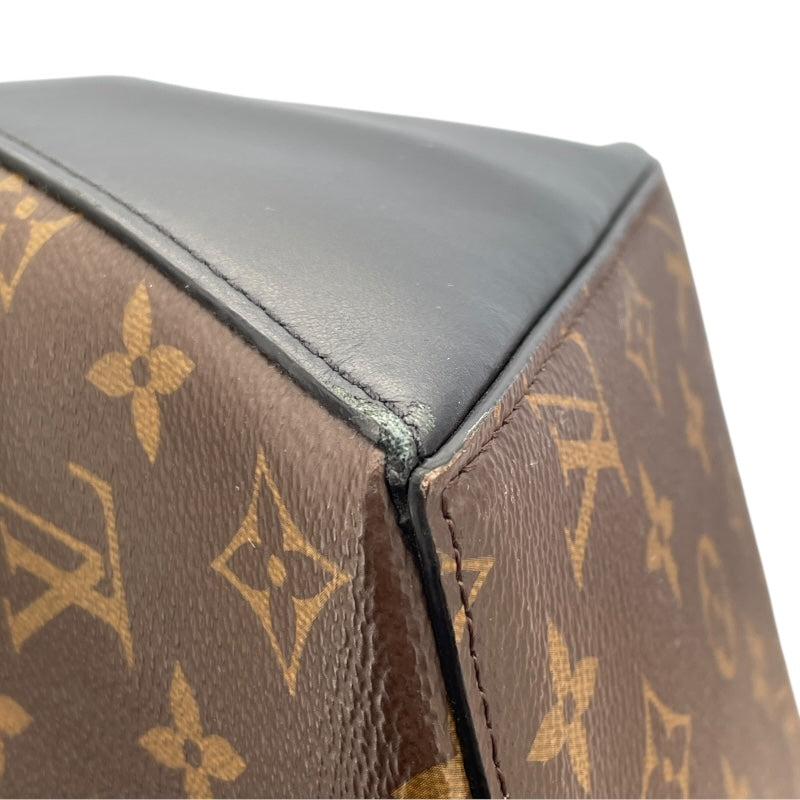 ルイ・ヴィトン LOUIS VUITTON ウィークエンド・トートGM M45733 ブラウン モノグラム・マカサー メンズ トートバッグ